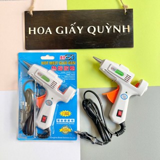 SÚNG BẮN KEO NẾN NHỎ 20W - Loại tốt màu trắng