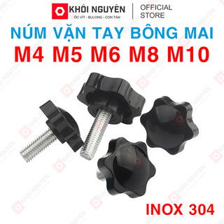 Núm Vặn Tay Bông Mai Ren Ngoài Inox 304 Size M4 M5 M6 M8 M10