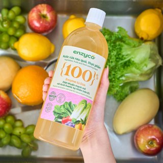  Nước Ngâm Rửa Rau Củ Ăn Dặm Cho Bé ENZYCO 500ML - 100% Enzyme Từ Dứa 