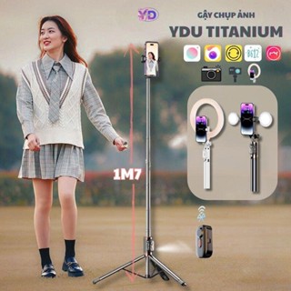 Gậy chụp ảnh 3 chân YDu TITan Cao cấp 1.6M, gậy tự sướng selfie, livestream, chân tripod quay vlog, unbox sản phẩm