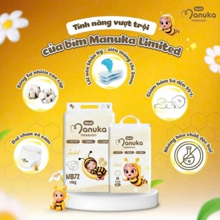 Tã/Bỉm Youli Manuka Limited phiên bản giới hạn đủ size cho bé từ NB72/SD66/MD58/MQ50/LQ48/XLQ44/2XLQ42/3XLQ40