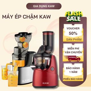 Máy Ép Chậm, Máy Ép Hoa Quả Công Nghiệp KAW, Công Suất lớn, Cổng Nạp Lớn, Dễ Dàng Vệ Sinh