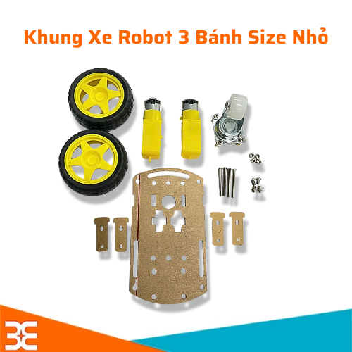 COMBO Khung Xe Robot 3 Bánh