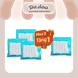 [ Mompa ] COMBO 3 TẶNG 1 Khăn sữa cho bé Set 5 chiếc 30x30cm vải Sợi tre Bamboo mềm mịn co giãn thấm hút