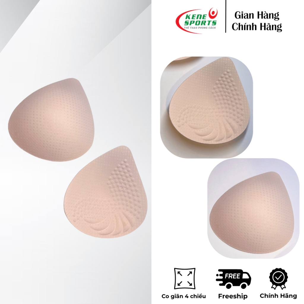 Mút đệm áo ngực, áo bra có hạt Massage Thoáng khí nâng vòng 1  Kene Sports