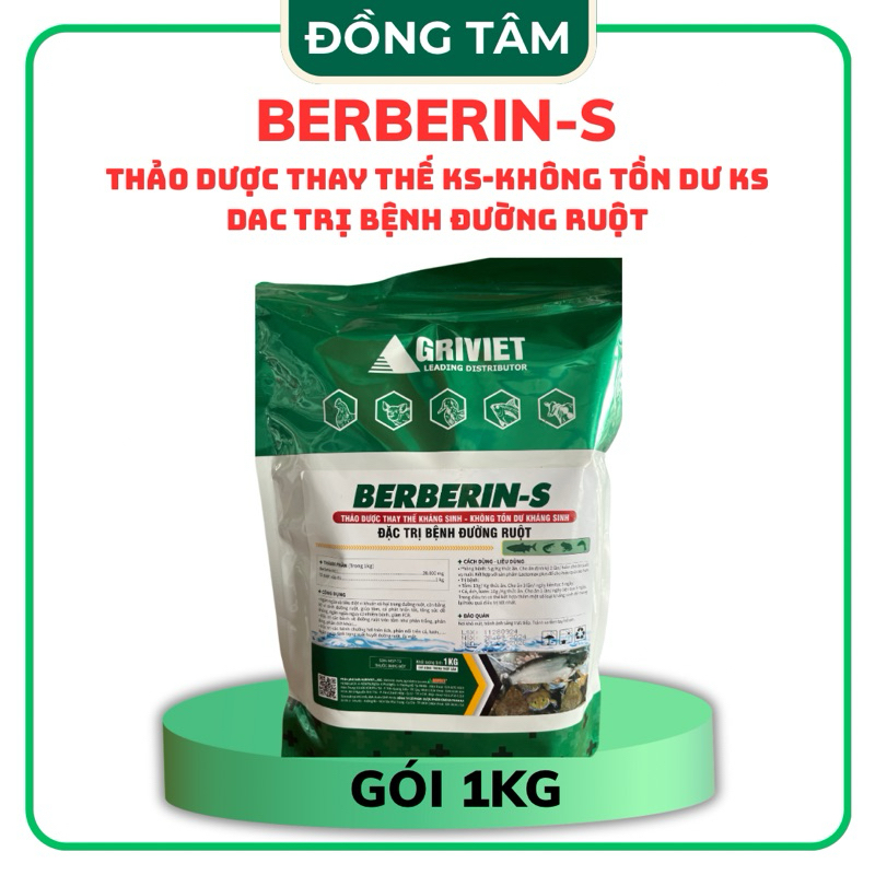 BERBERIN-S THẢO DƯỢC THAY THẾ KS- KHÔNG TỒN DƯ KS