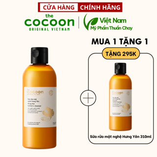 Bigsize - Sữa rửa mặt nghệ Hưng Yên Cocoon giúp da sạch mịn và rạng rỡ 310ml - Mỹ phẩm thuần chay Việt - Special Deal