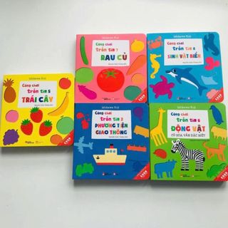 Bộ sách Cùng Chơi Trốn Tìm - Ehon phát triển tư duy cho bé từ 1 tuổi, bìa cứng (Cuốn lẻ tùy chọn)