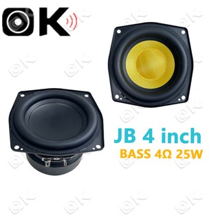 OKDIY  Loa bass Loa Siêu Trầm JB bb2  4inch 4Ω 25-50W  Công Suất Mạnh, Độ Bền Cao  Âm Trầm Sâu