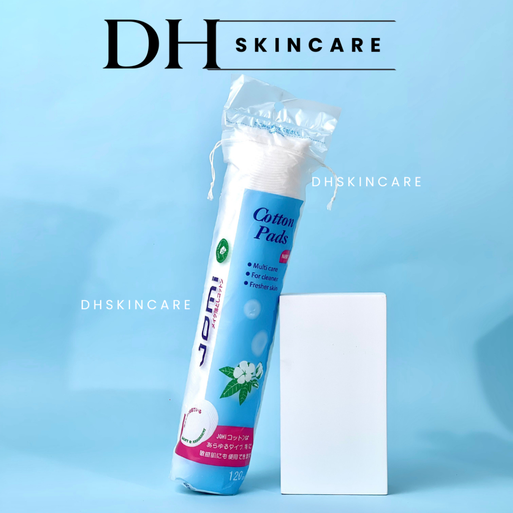 Bông tẩy trang Jomi 120 miếng Dhskincare