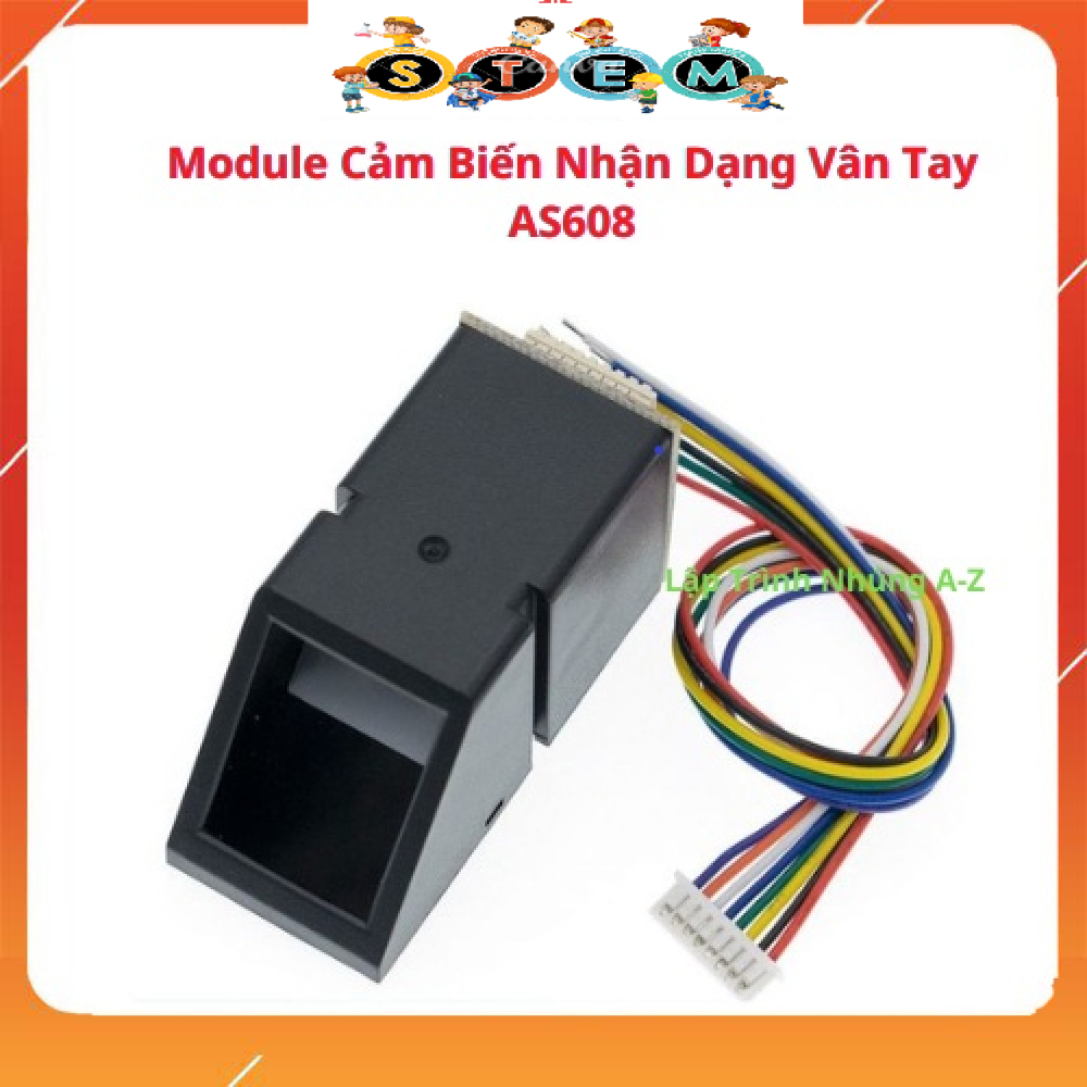 [Stem A-Z][116] Module Cảm Biến Nhận Dạng Vân Tay AS608