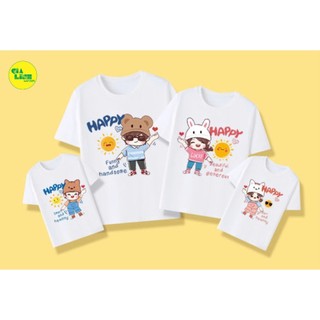 Áo Happy in Hình Ngộ Nghĩnh Đủ Size Từ -90kg