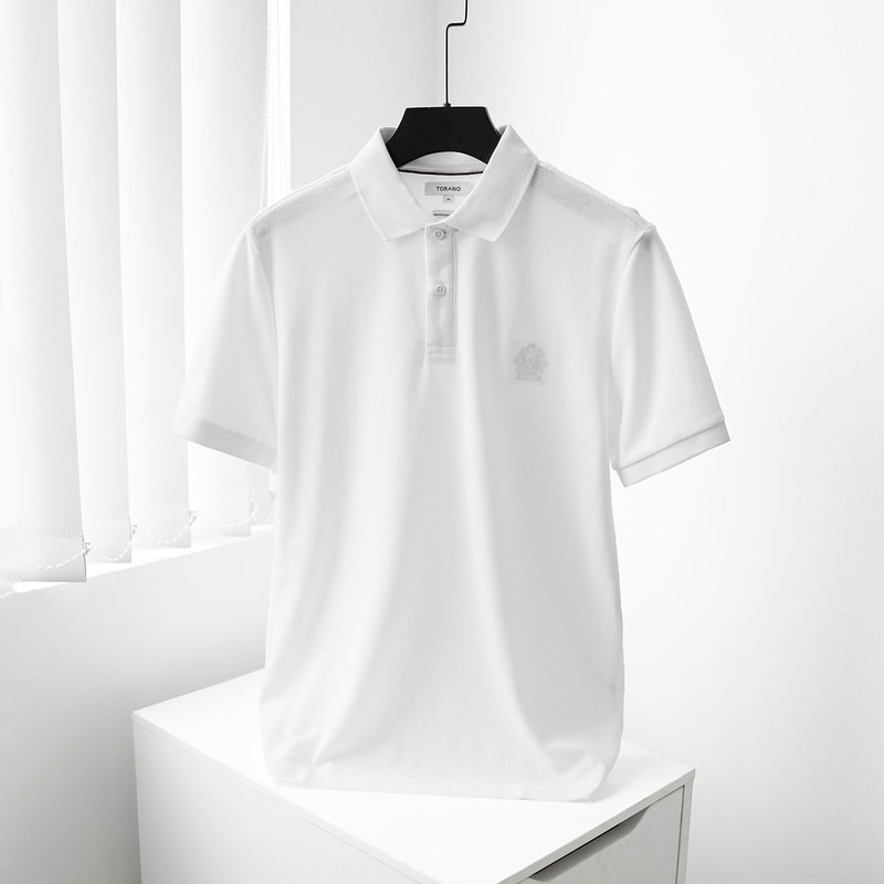 [LUXURY ITEM] Áo polo nam TORANO MARQUISE POLO trơn thêu logo ngực mềm mượt, hạn chế co rút, bền màu GSTP601 | BigBuy360 - bigbuy360.vn