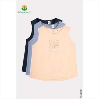 Áo sát nách nữ chất Linen đũi thêu họa tiết thời trang Việt Thắng - A03.5307