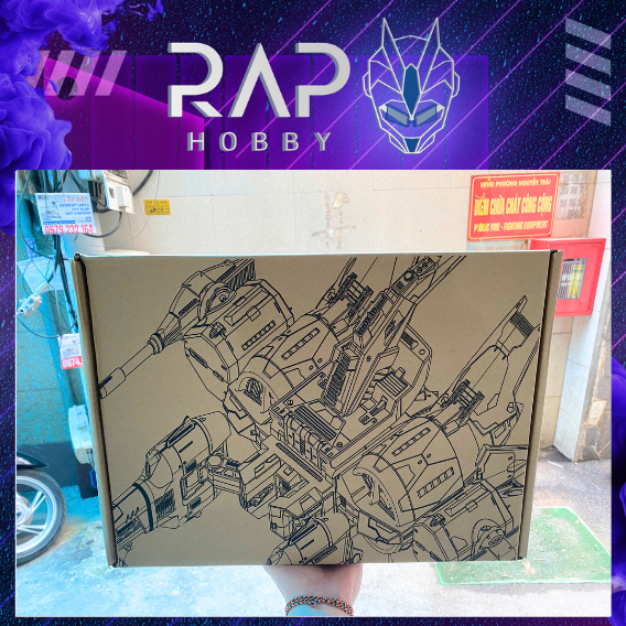 [CÓ SẴN] Moyu Driving Force 1/144 Meteor Unit Mô hình lắp ráp kèm LED