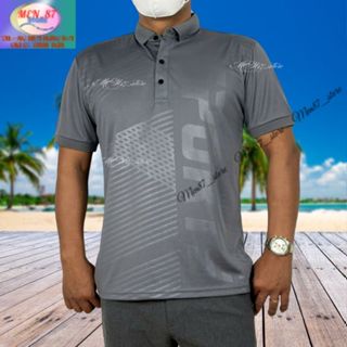 Áo Thun Nam Có Cổ Ép Vân Chìm  Thể Thao , Thun Lạnh Poly, Co Giãn 2 Chiều  - MEM87_store