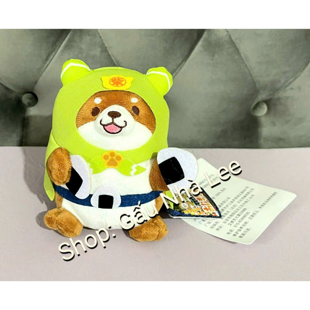 [ Nhật Bản ] [MS8] Bé chó bông  Mochishiba, size 12cm, lông mềm mịn, hàng mới, full tem tag giấy