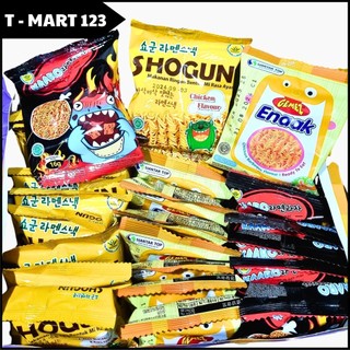  1 Hộp Mix 3 Vị - Mì Ăn liền Shugon  Phô Mai  Cay  Truyền thống  gồm 30 gói 