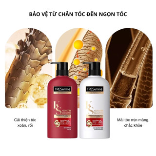 Dầu gội xả Tresemme Thái Lan 450ml Nuôi Dưỡng Mái Tóc Mềm Mượt Chắc Khỏe