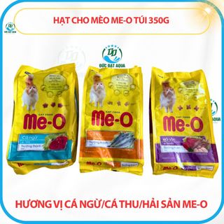 Hạt Cho Mèo Me-O Túi 350g - Hương Vị Cá Ngừ/Cá Thu/Hải Sản ME-O túi dành cho mèo trưởng thành