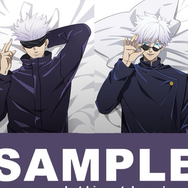 Dakimakura vỏ gối Satoru Gojo (1 mẫu)