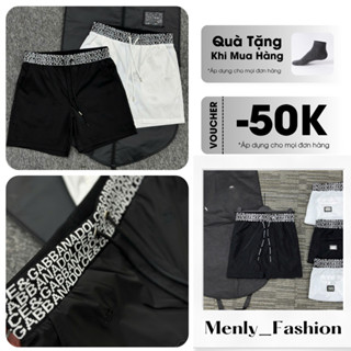 [LOẠI 1] Quần Short Nam Đôn Chề Dệt Logo Boy Phố Full Cạp Siêu Chất, Quần Đùi Nam Nữ D. G Cạp Chữ Thêu Siêu Nét