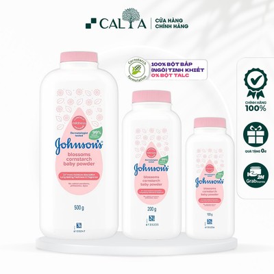 Phấn Rôm Johnson's Baby Khô Thoáng, Mềm Mịn - Phấn Thơm Johnson Baby Baby Powder 100g/200g/500g