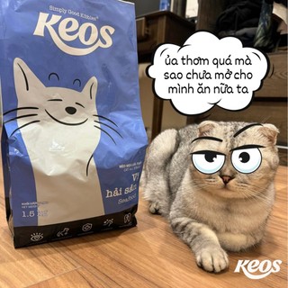 Hạt Cho Mèo Mọi Lứa Tuổi Keos 350g