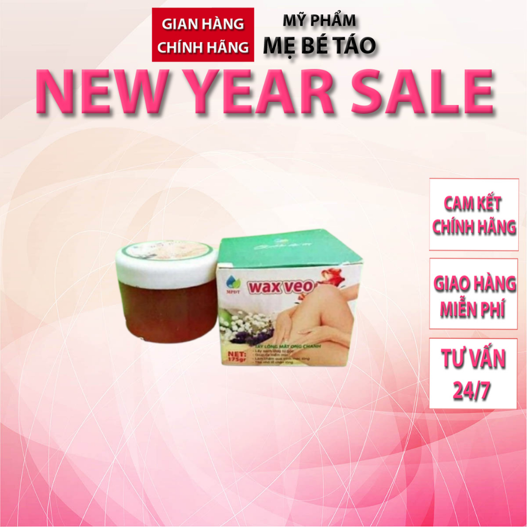 WAX VEO MẬT ONG TẨY LÔNG TAY CHÂN