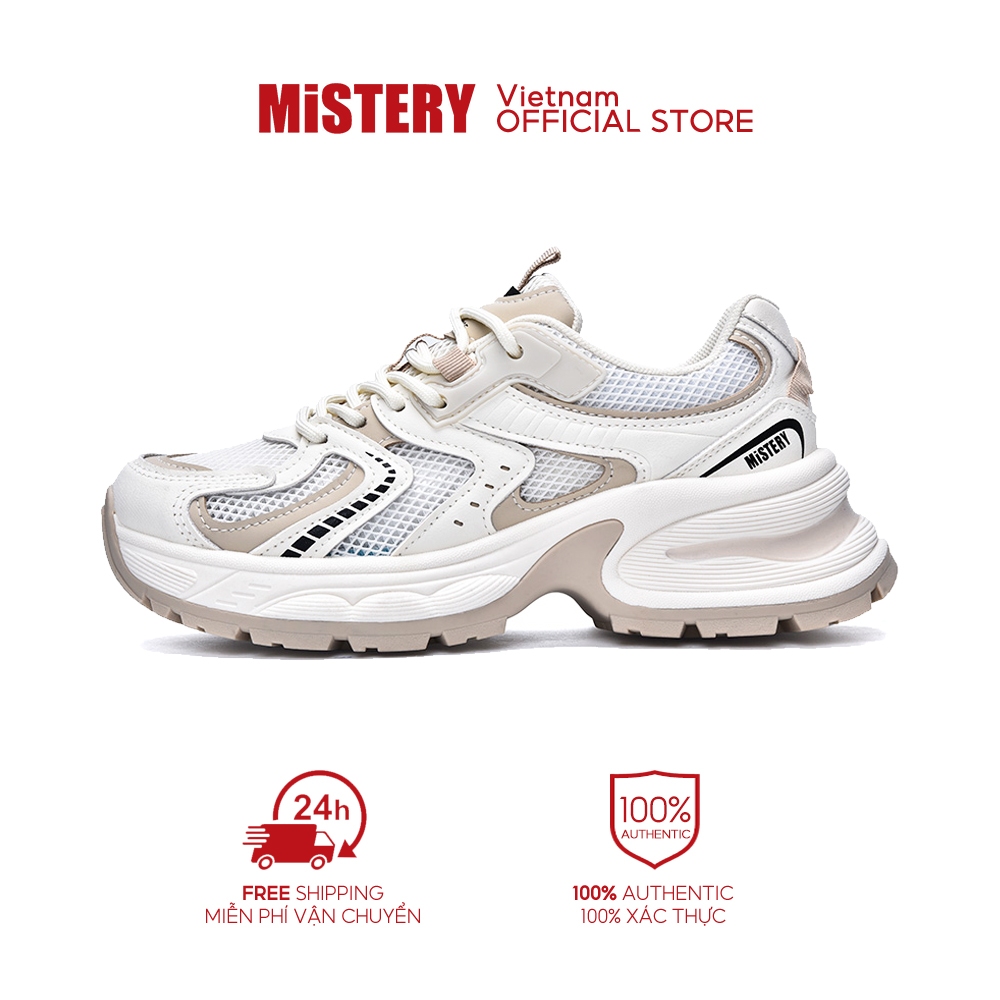 MiSTERY Giày Thể Thao Nữ đế Dày 5.5cm Chạy Bộ Du Lịch MIS-1555