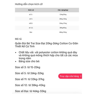 QUẦN THUN DÀI CHO BÉ Chạy Viền Chữ Ống Bo Gấu [CÓ SAI ĐẠI]