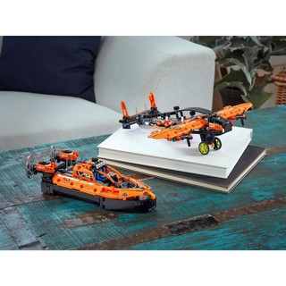 LEGO Technic Rescue Hovercraft 42120 Model Building Kit (457 Pieces, MISB, Genuine LEGO)