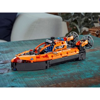 LEGO Technic Rescue Hovercraft 42120 Model Building Kit (457 Pieces, MISB, Genuine LEGO)