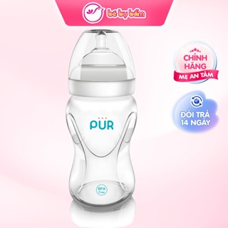 ❤️ Bình sữa Pur Advanced chống sặc cho bé, có rổ rộng, cổ thường nhập khẩu chính hãng Thái Lan