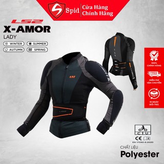 [Hàng Chính Hãng] Áo Bảo Hộ Mặc Lót Nữ LS2 X-Armor Lady Có Giáp An Toàn Chuẩn Châu Âu Đi Xe Máy Mô Tô PKL - SPID