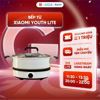[GIÁ TỐT TRONG NGÀY] Bếp từ đơn Xiaomi Youth Lite DCL002CM điều chỉnh 9 mức nhiệt - BH 6 tháng