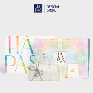 [Hỏa tốc HCM 2H] Bộ Quà Tặng Túi Xách Nữ Tidy "Mơ" HAPAS Xách Tay Dáng Trống Size 22 - TXT250483