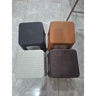 GHẾ NHỰA GIẢ MÂY ĐAN, GHẾ LÙN ĐAN, GHẾ NHỰA LÙN, GHẾ NHỰA THẤP, GHẾ QUÁN ĂN