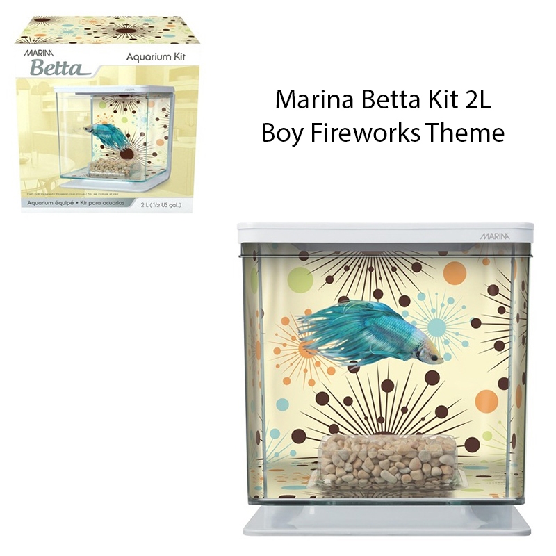 Bể Cá Betta Bằng Acrylic - Marina Betta Kit 2L