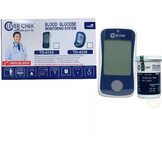 Máy đo đường huyết Clever Check ( Kèm 25 que thử)