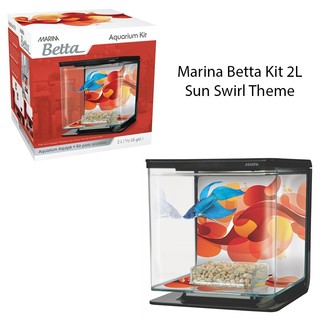 Bể Cá Betta Bằng Acrylic - Marina Betta Kit 2L