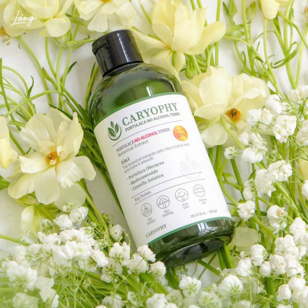 TESTER Toner Giảm Mụn Caryophy Portulaca Toner cấp ẩm ngừa mụn - Ellyshop176