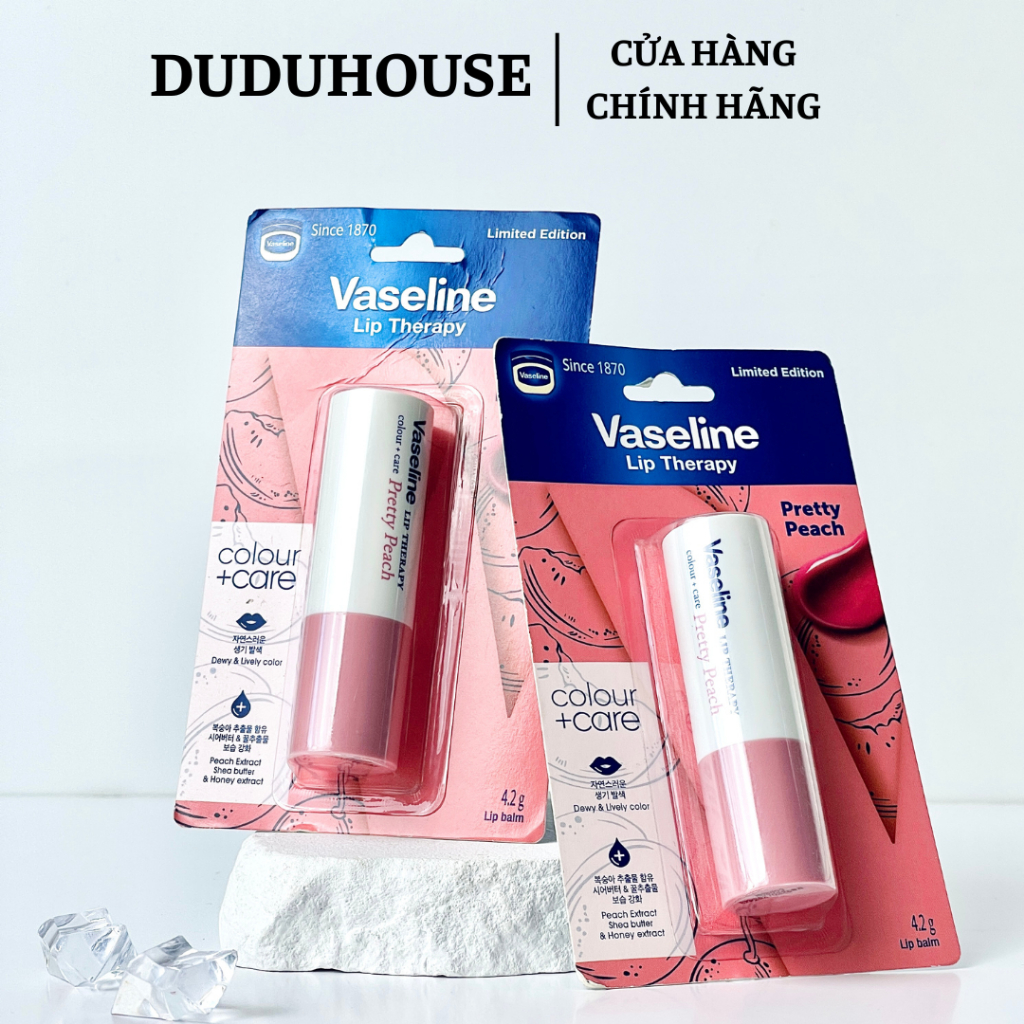 Son Dưỡng Có Màu Vaseline Colour & Care Lip Therapy 4.2g Duduhouse