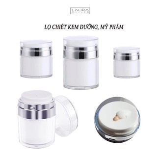 Chiết Mỹ Phẩm - Lọ Chiết Kem Dưỡng, Mỹ Phẩm Hút Chân Không Dung Tích 15/30/50/100g - LAURA GELLER