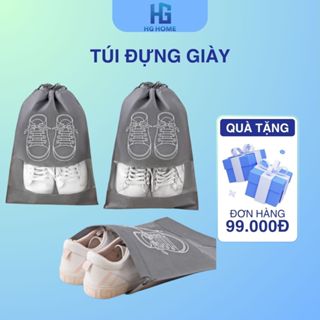  Túi Đựng Giày Dép HGHOME Có Dây Treo Vali Túi Bảo Quản Giày Dép Chống Bụi Bẩn Ẩm Mốc   HÀNG TỐT   