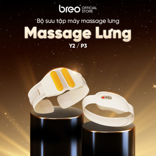 Đai Massage Lưng Và Cột Sống Chính Hãng BREO - Y2/P3