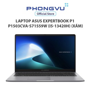  Laptop Asus ExpertBook P1 P1503CVA-S71559W  Core i5-13420H  Onboard graphics  16GB  512GB  Windows 11  - Bảo hành 36 th 