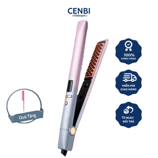  Máy dập phồng tóc dập xù CENBI Pro bấm phồng chân tóc ion âm x2 ceramic không gây hư tổn tóc 