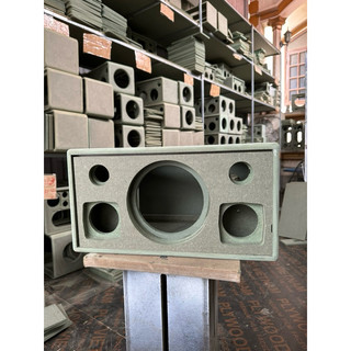  T&T DIY xin giới thiệu mẫu vỏ thùng loa thô vỏ box  2.1 KT 42x22x23 sud HK Mid BB3 treble 38 