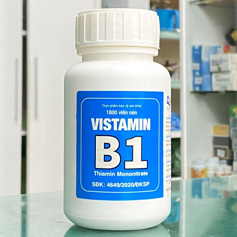 Vitamin B1 Đại Uy Hộp 100 viên - Lọ 300 viên - Lọ 1800 viên